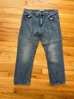 Acne Studios cropped boy festival jeans size 30